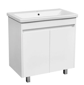 Изображение товара Тумба под раковину Stella Polar Фаворита 80 SP-00000164, 80 см, напольная, белая