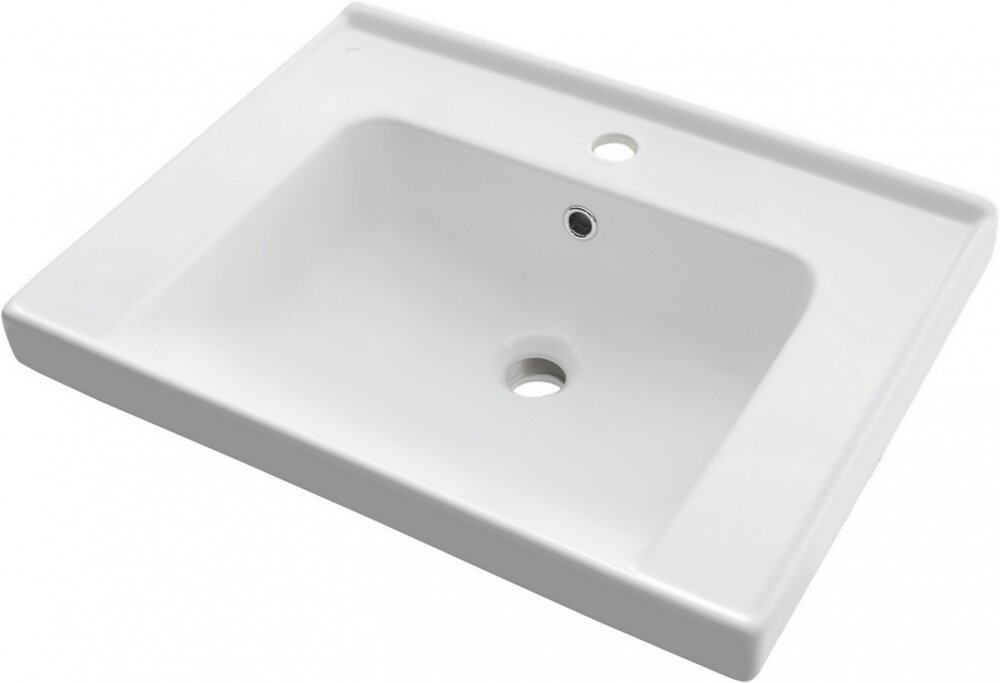 Изображение товара Мебельная раковина Dreja Grace 641587, 60 см, цвет белый