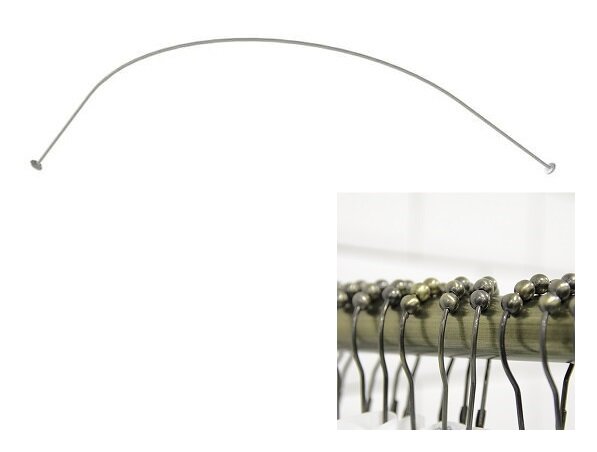 Изображение товара Карниз для ванны Модерна 160x100 см бронза нержавеющая сталь Радомир