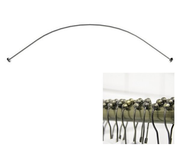 Изображение товара Карниз Радомир для ванны Сорренто 130х130 см бронза двойная дуга