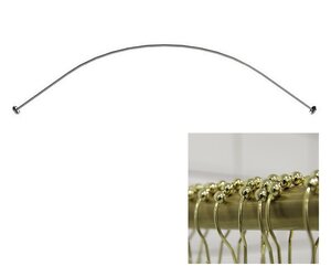 Изображение товара Карниз Радомир 1-12-3-0-0-039 для ванны Сорренто 130 х 130 см, золото