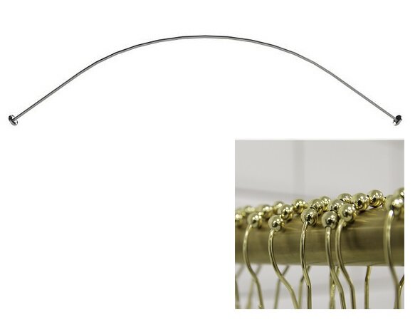 Изображение товара Карниз к поддону Радомир 1-12-3-0-0-005 110x110 см для душевого уголка золото