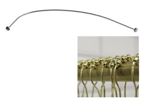 Изображение товара Карниз к поддону Радомир 1-12-3-0-0-001 90 x 90 см для душевого уголка, золото