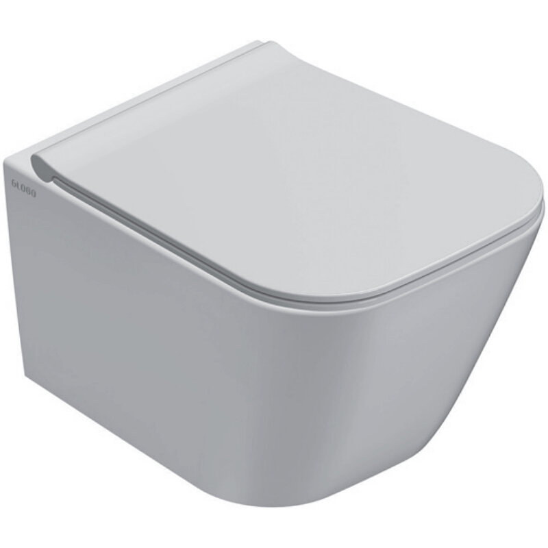 Изображение товара Подвесной унитаз Globo Stone STS07.BI безободковый 45x37 см