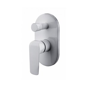 Изображение товара Смеситель для душа Kaiser Glory 69277 White белый встроенный однорычажный