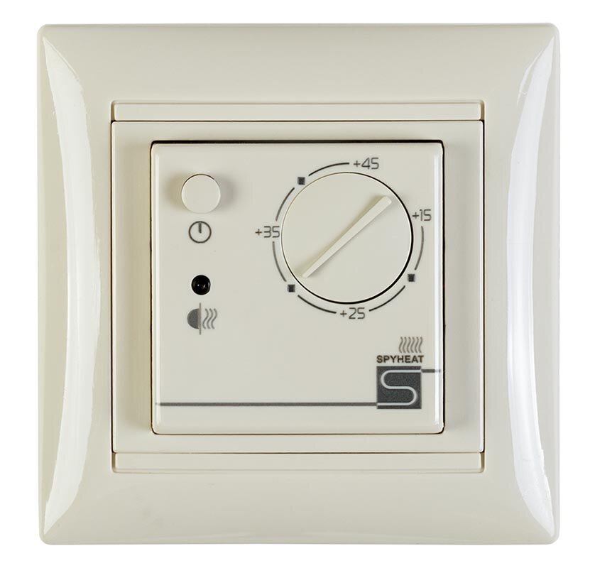 Изображение товара Терморегулятор Spyheat ETL-308B, микропроцессорный, электронный, бежевый