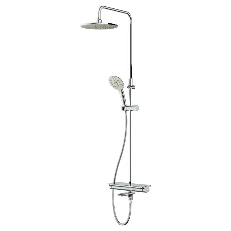 Изображение товара Душевая система Am.Pm Spirit V2.0 F0770A500 с термостатом и изливом хром Изображение товара Душевая система Am.Pm Spirit V2.0 F0770A500 с термостатом и изливом хром