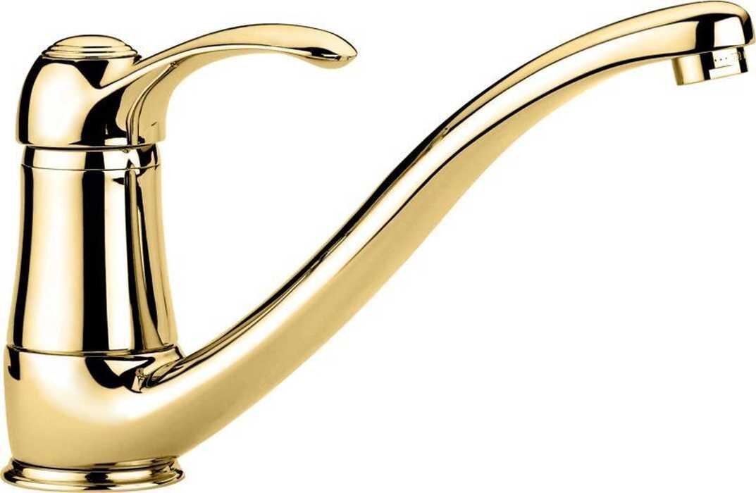 Изображение товара Смеситель для кухни Emmevi Harmony 22095OR золото Италия горизонтальный монтаж
