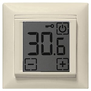 Изображение товара Терморегулятор Spyheat SDF-419B, сенсорный, бежевый
