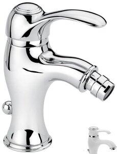 Изображение товара Смеситель для биде Emmevi Harmony 22004BC белый хром Италия