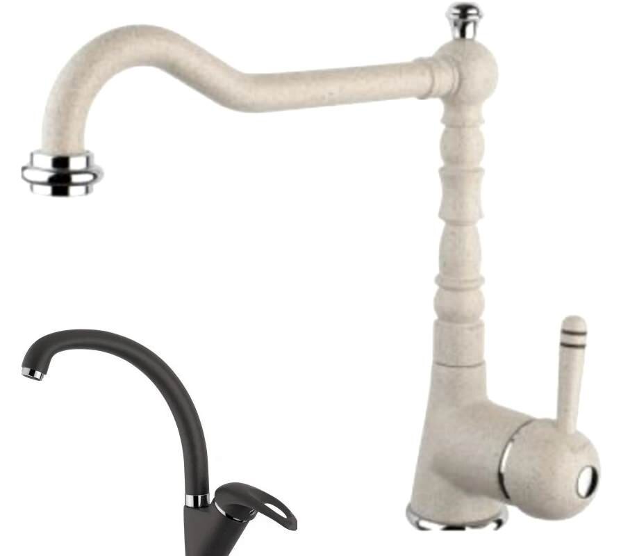 Изображение товара Смеситель Emmevi Laguna 40516NEG Черный гранит