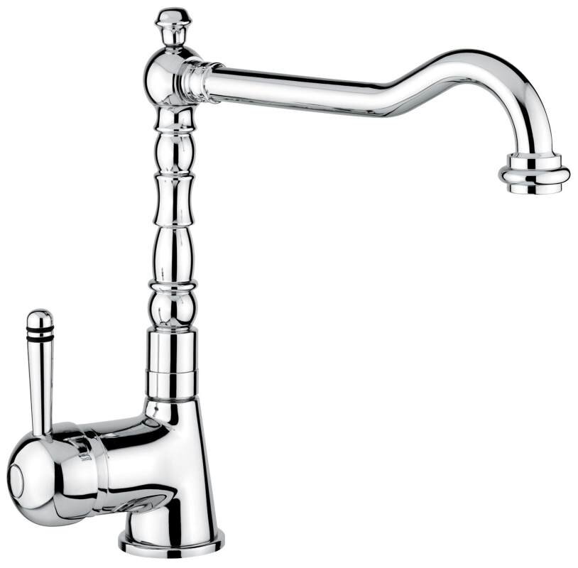 Изображение товара Смеситель для кухни Emmevi Laguna 40516CR хром с поворотным изливом