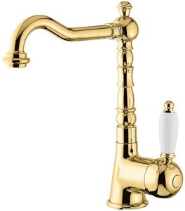 Изображение товара Смеситель для раковины Emmevi Laguna 40513OR золото ретро дизайн Италия