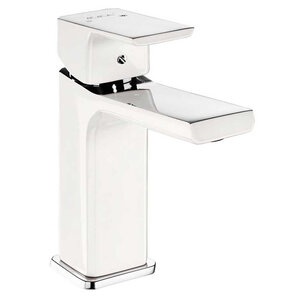 Изображение товара Смеситель для раковины E.C.A Tiera 104808989EX, белый