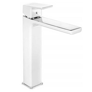 Изображение товара Смеситель для раковины E.C.A Tiera 104888002EX, белый