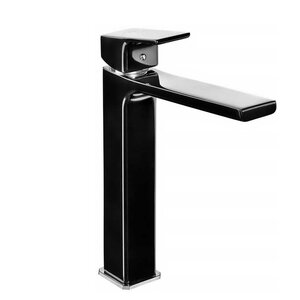 Изображение товара Современный черный смеситель для раковины E.C.A Tiera 103588002EX