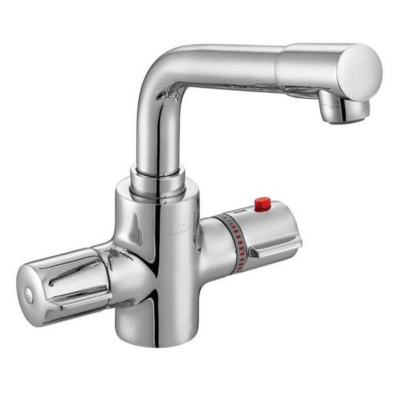 Изображение товара Смеситель термостатический для раковины E.C.A Thermostatic 102108730EX