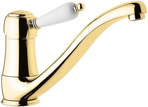 Изображение товара Смеситель для кухни Emmevi Laguna 40067OR, золотой, однорычажный