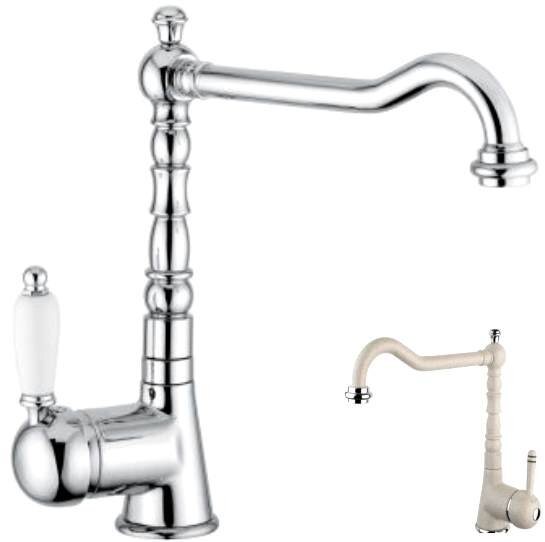 Изображение товара Смеситель для кухни Emmevi Laguna 40517BEJG бежевый гранит