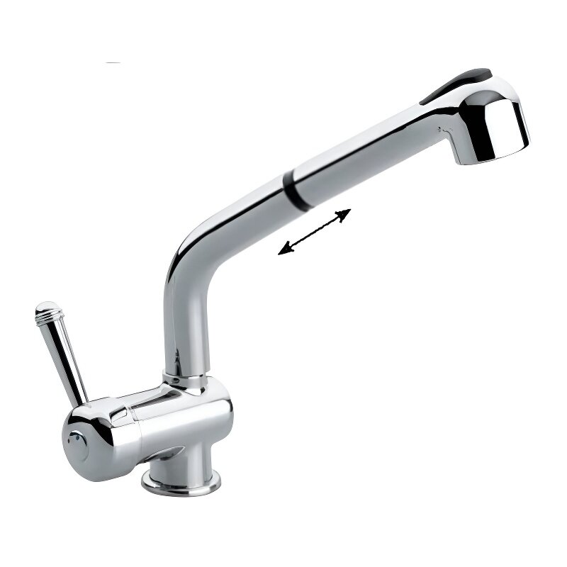 Изображение товара Смеситель для кухни Emmevi Laguna 4066CR хром итальянский дизайн