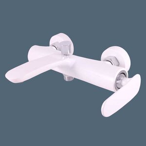 Изображение товара Смеситель для ванны и душа Rav-Slezak Tigris TG154.5BC белый хром