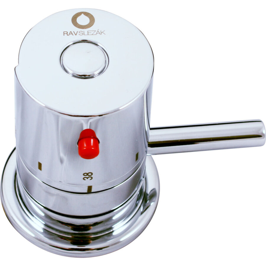 Изображение товара Термостатический смеситель Rav-Slezak Dunaj DT268.5 хром для ванны