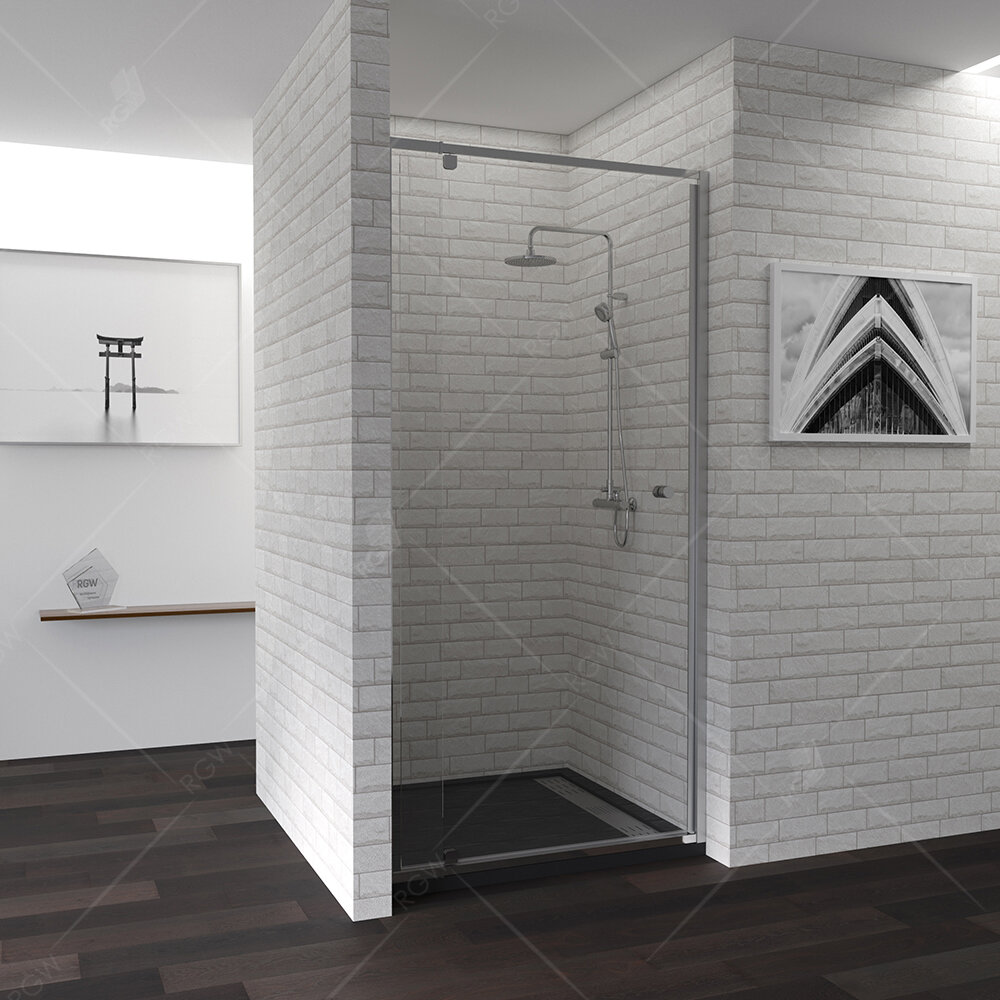 Изображение товара Душевая дверь RGW PA-02 97-110 см стекло хром Германия