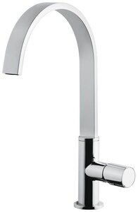 Изображение товара Современный кухонный смеситель Emmevi Minu 83007CR, хром, горизонтальный монтаж