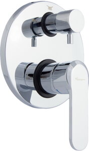 Изображение товара Смеситель для душа Emmevi Nefer 77029CR хром с скрытым монтажом и однорычажным управлением