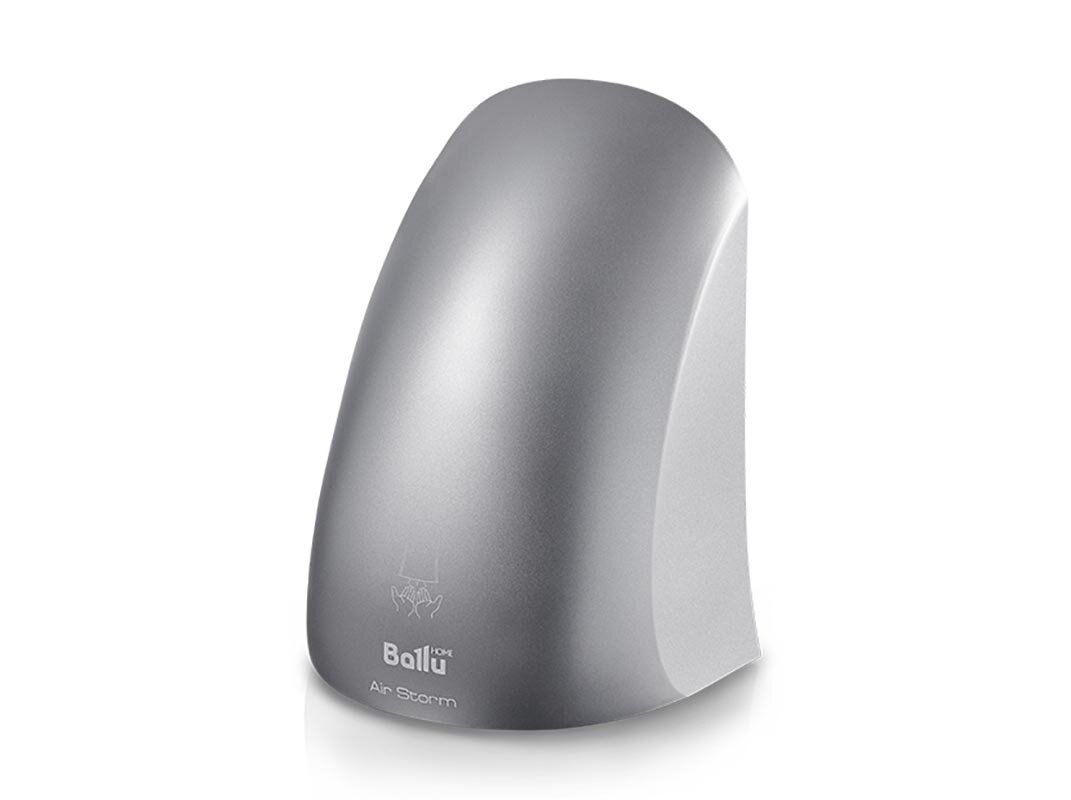 Изображение товара Современная сушилка для рук Ballu Air Storm BAHD-1000AS Silver бесконтактная