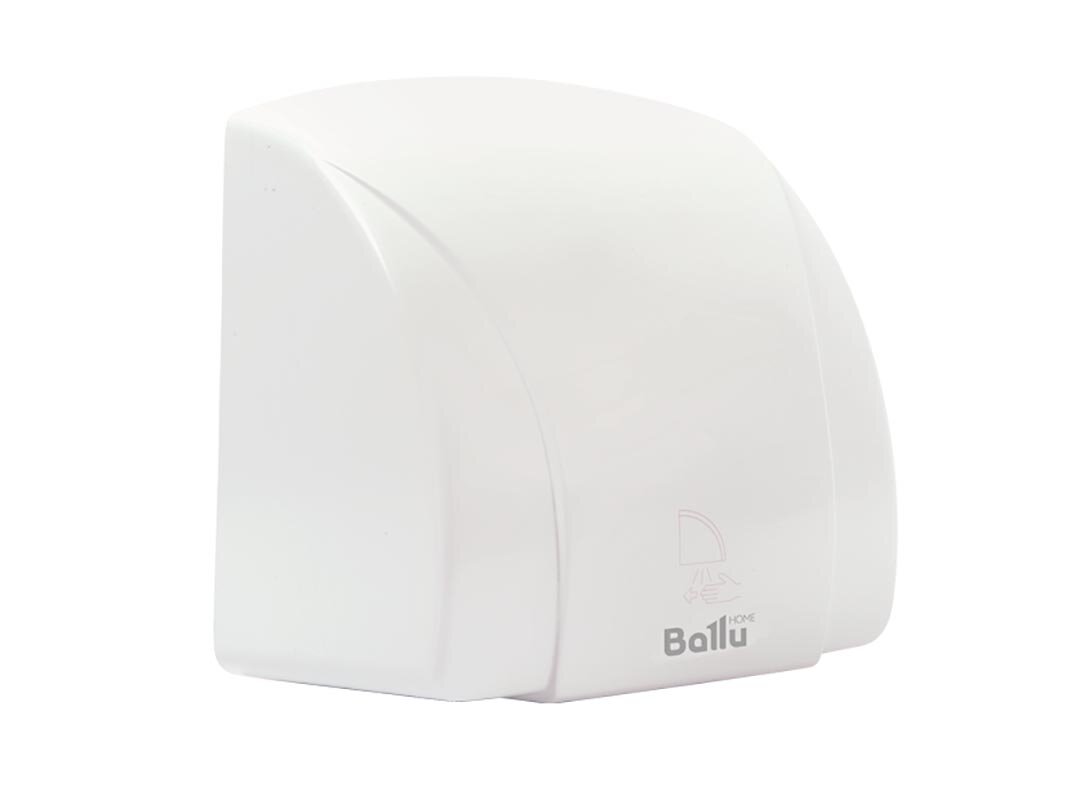 Изображение товара Сушилка для рук Ballu Antivandal BAHD-1800 белая с сенсорным управлением