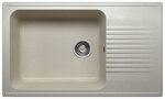 Кухонная мойка Polygran F-19 №14, серая - фото 1