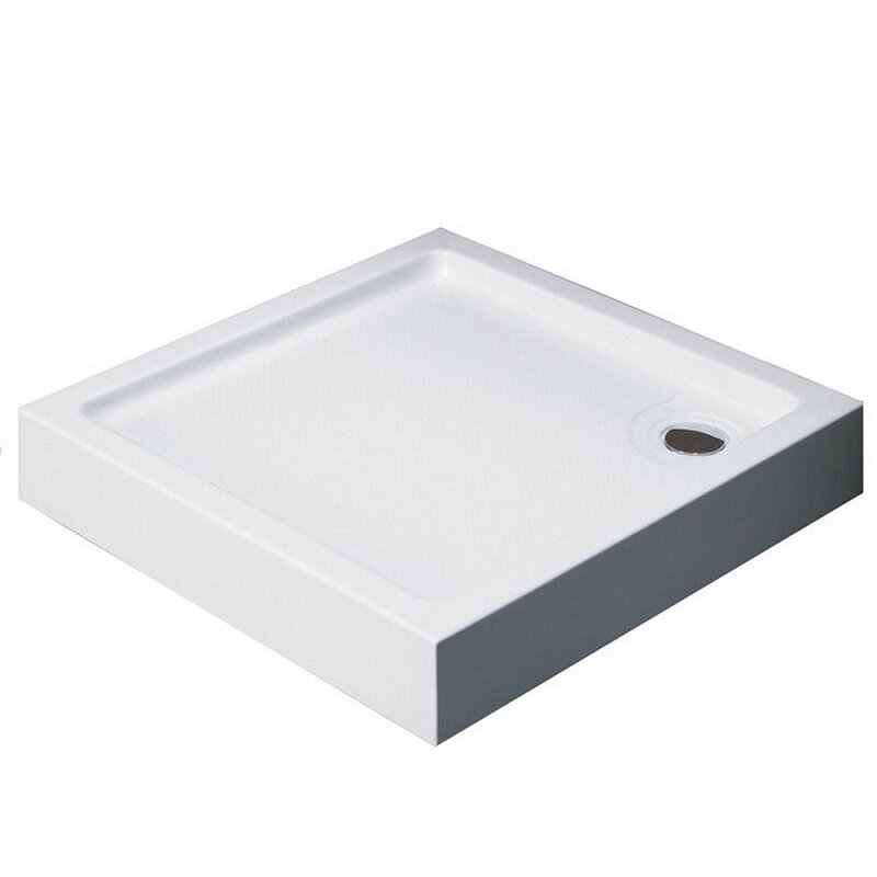 Изображение товара Душевой поддон Black&White Stellar Wind Easy Plumb SQ-08H 80x80 см акрил низкий