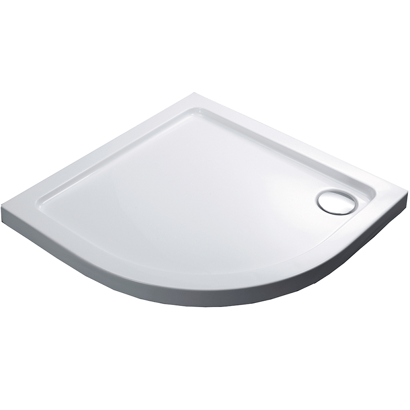 Изображение товара Душевой поддон Black&White Stellar Wind Slim Line QC-10 100х100 см низкий акриловый