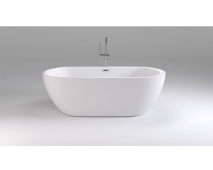 Изображение товара Акриловая ванна Black&White Swan SB105, 170 х 80 см, белая