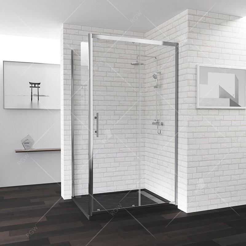 Изображение товара Душевой уголок RGW PA-145, 020814592-11, 120 x 90 см, дверь раздвижная, стекло прозрачное, профиль хром