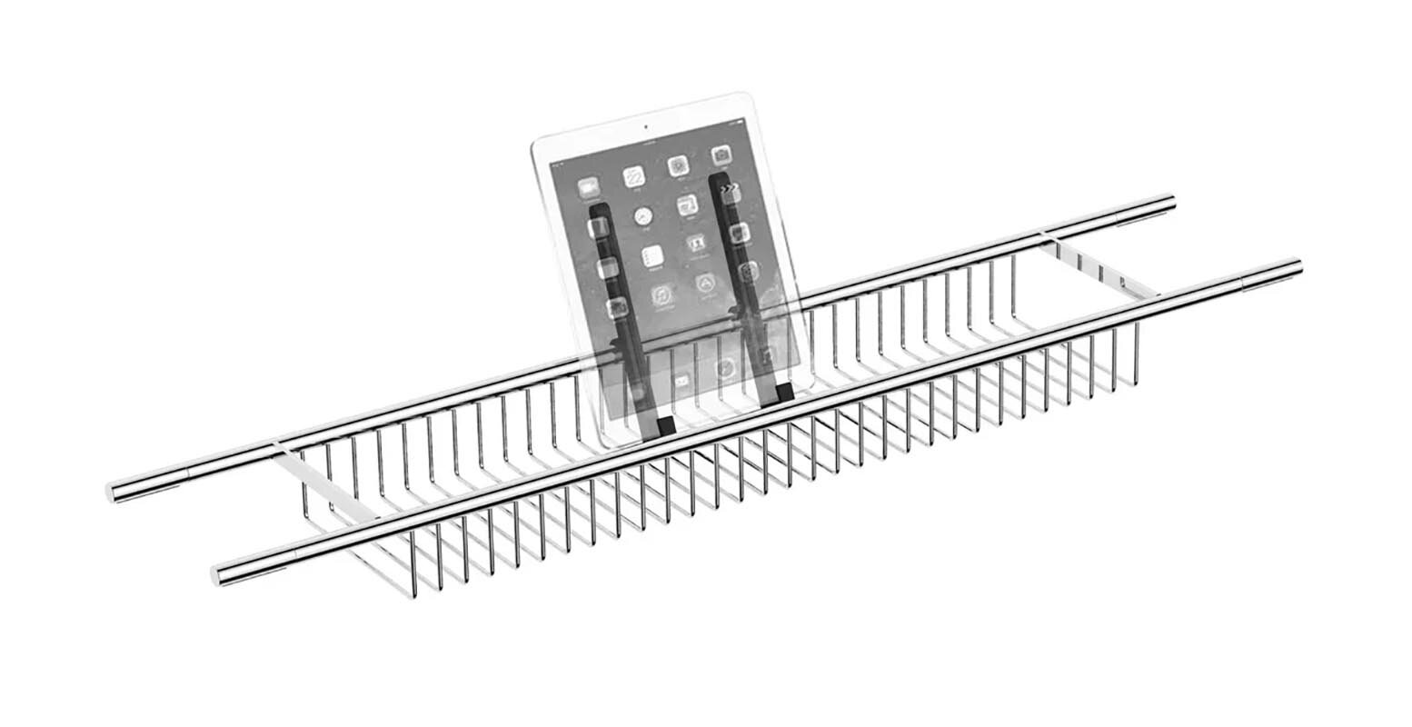 Изображение товара Полка Langberger 79260 раздвижная латунь хром