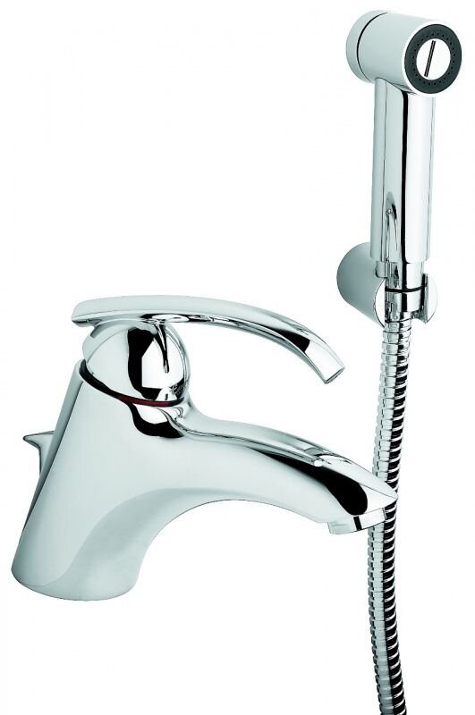 Изображение товара Смеситель для раковины Emmevi Ramses 72063CR c боковым душем, хром