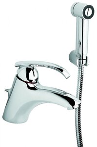 Изображение товара Смеситель для раковины Emmevi Ramses 72063CR c боковым душем, хром