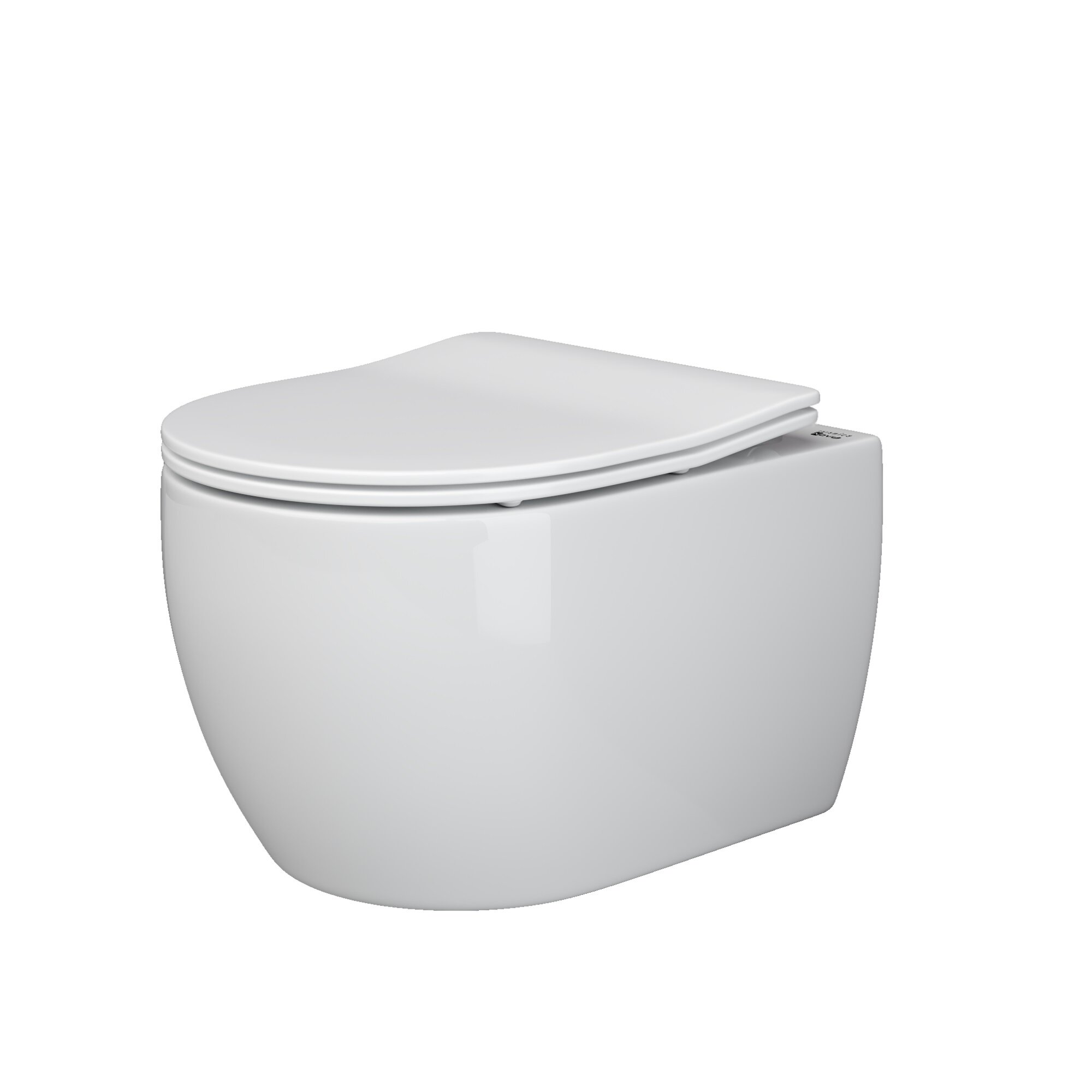 Изображение товара Подвесной безободковый унитаз Ceramicanova Play CN3001 Rimless, крышка микролифт, сантехфарфор