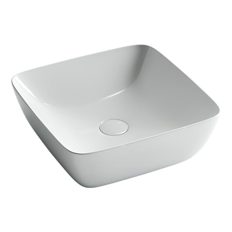 Изображение товара Раковина Ceramicanova Form CN2002 41x41 см белая, накладная, без перелива
