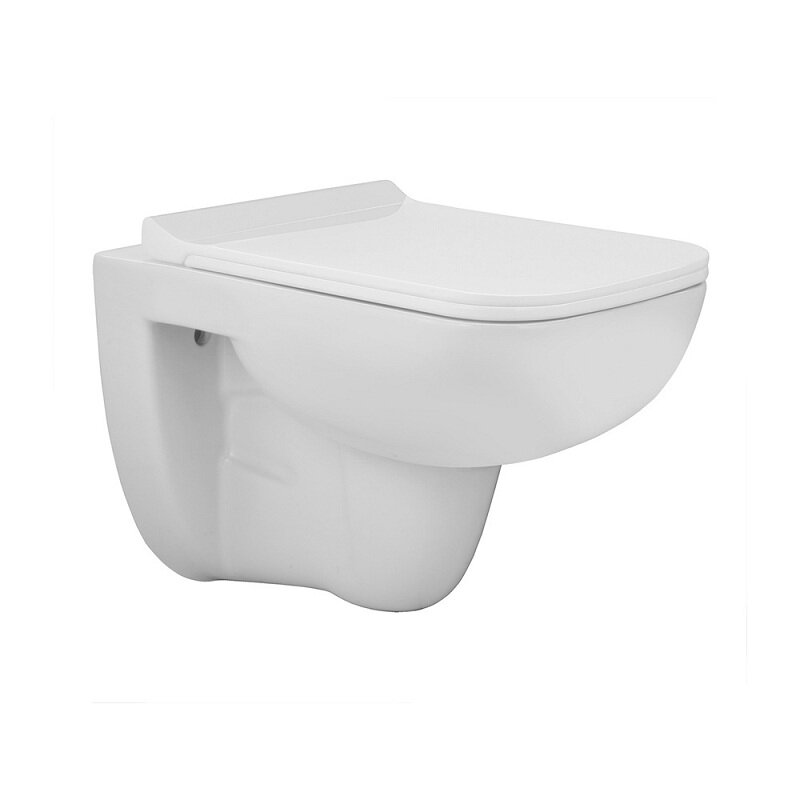 Изображение товара Подвесной унитаз Jaquar Florentine FLS-WHT-5953 с крышкой-сиденьем микролифт Изображение товара Подвесной унитаз Jaquar Florentine FLS-WHT-5953 с крышкой-сиденьем микролифт