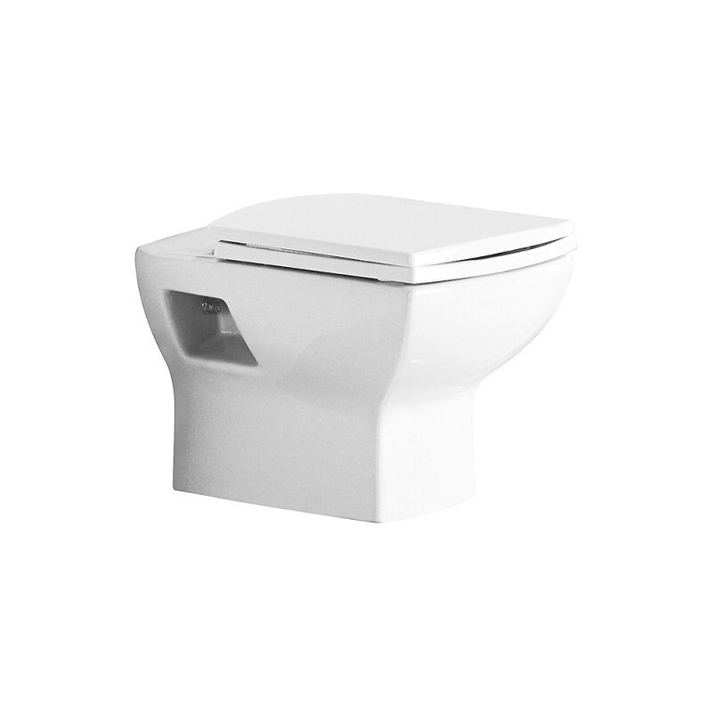 Изображение товара Подвесной унитаз Jaquar Lyric LYS-WHT-38951 с крышкой-сиденьем микролифт Изображение товара Подвесной унитаз Jaquar Lyric LYS-WHT-38951 с крышкой-сиденьем микролифт