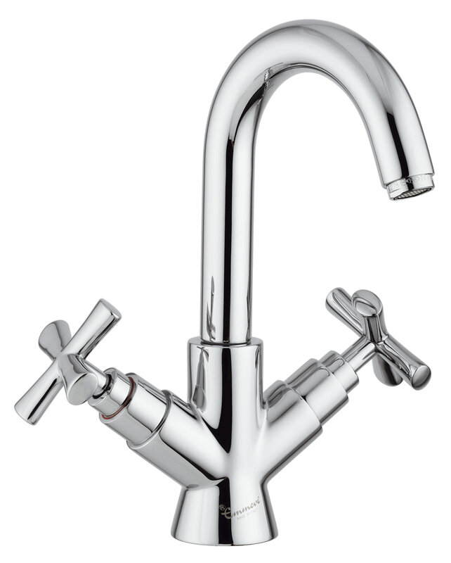 Изображение товара Смеситель для раковины Emmevi Spirit New 31053CR хром двухвентильный