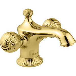 Изображение товара Смеситель для раковины Emmevi The One 98003OR золото современный дизайн