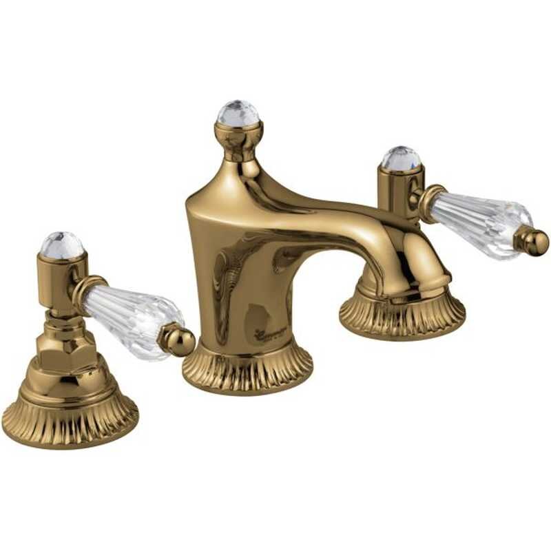 Изображение товара Смеситель для раковины Emmevi The One бронза двухвентильный дизайн