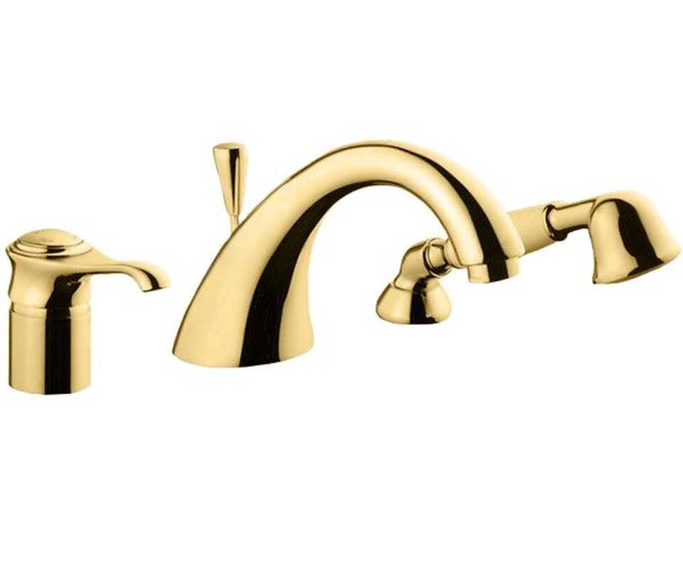 Изображение товара Смеситель для ванны и душа Emmevi Tiffany 60120OR золото высокого качества