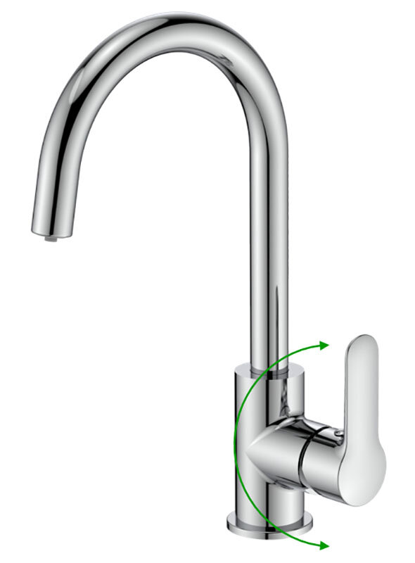 Изображение товара Смеситель для кухни Iddis Cuba с каналом для фильтрованной воды, хром