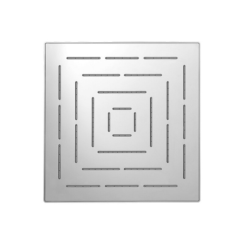 Изображение товара Верхний душ Jaquar Maze OHS-CHR-1619, 20 х 20 см, 1 режим струи, без держателя, хром