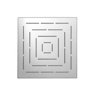 Изображение товара Верхний душ Jaquar Maze OHS-CHR-1629, 24 х 24 см, 1 режим струи, без держателя, хром